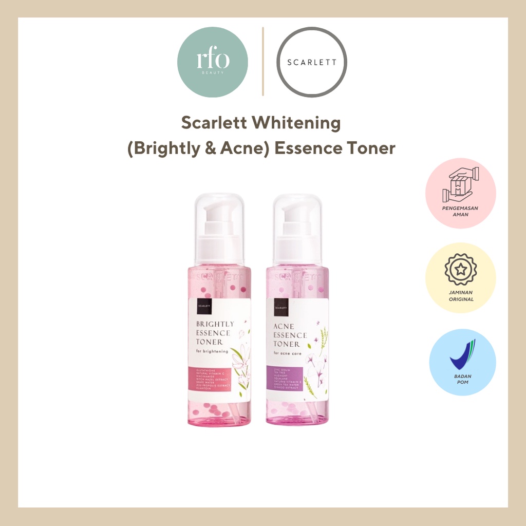 Scarlett Whitening ( Brightly &amp; Acne ) Essence Toner