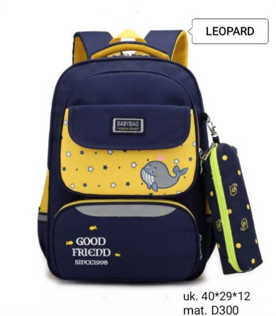 Back Pack Double Decker_Tas Ransel Anak_Lol_Unicorn_Superhero_Paw Patrol_Shopkins Fashion Cewek W5Q3