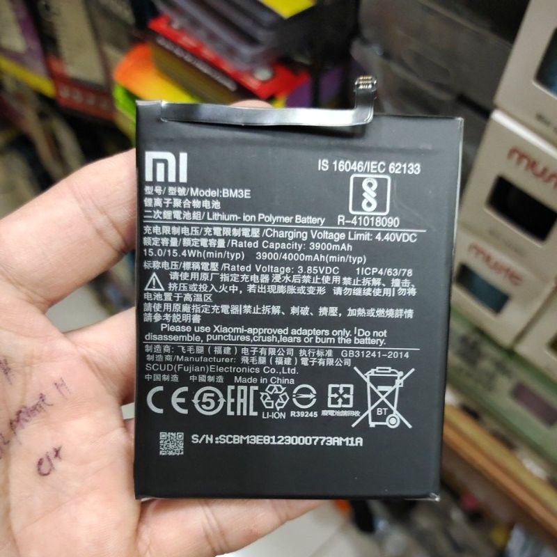 XIAOMI BN56 / REDMI 9A / REDMI 9C , REDMI PRO / BM4A , POCOPHONE F1 / BM4E , XIAOMI MI 8 / BM 3E baterai battery batt mantul