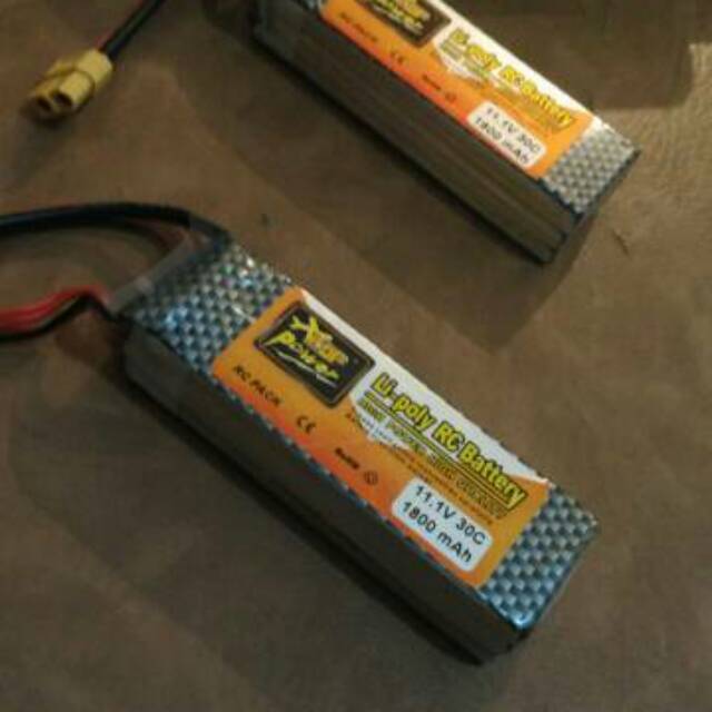 BATERY LIPO ZOP POWER 1800maH 3S 11.1VOLT 30C UNTUK PESAWAT REMOTE DAN HELICOPTER