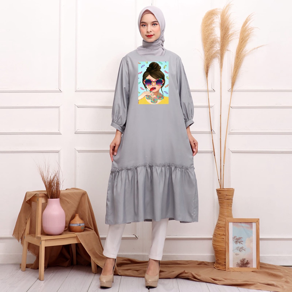 FF Basic Dress Women Hijab's Collaboration 01