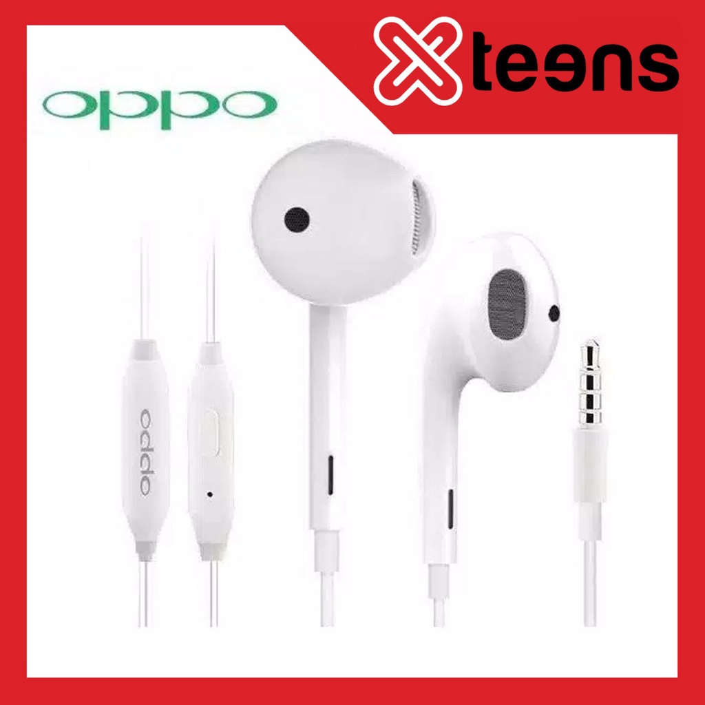 Headset Oppo R11 A3s A5s F3 F5 F7 F11 F11 Pro K1 Earphone / Handsfree