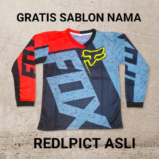 Jersey baju sepeda anak/baju kaos motor cross anak size