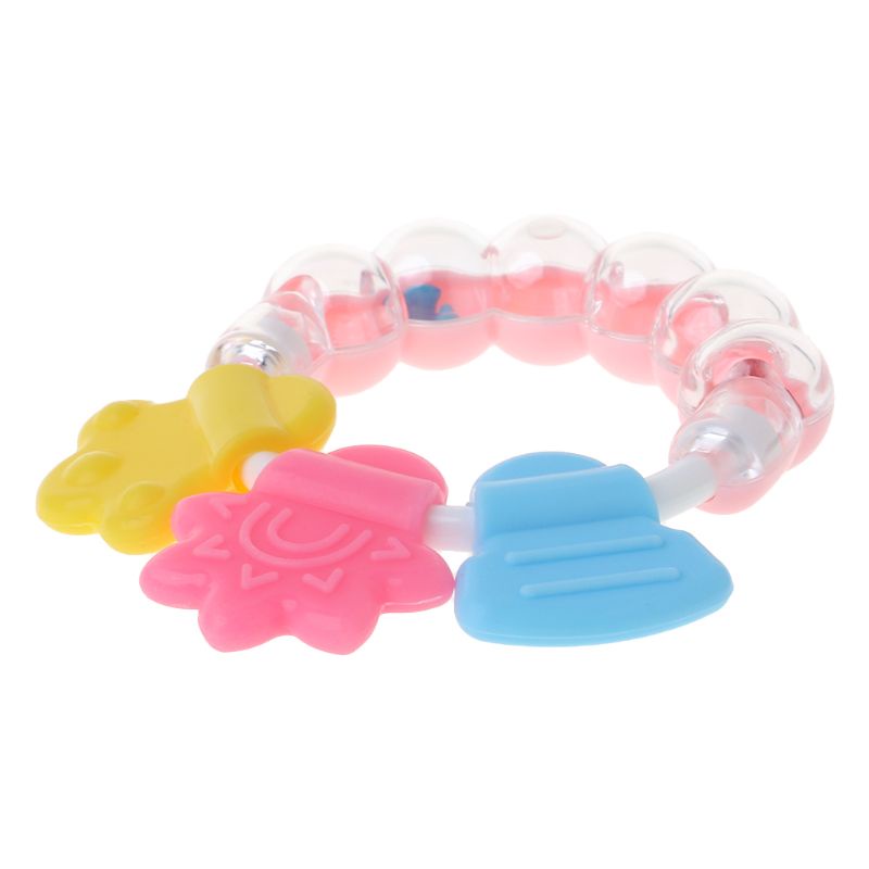 Mary Mainan Rattle Teether Bahan Silikon Untuk Bayi