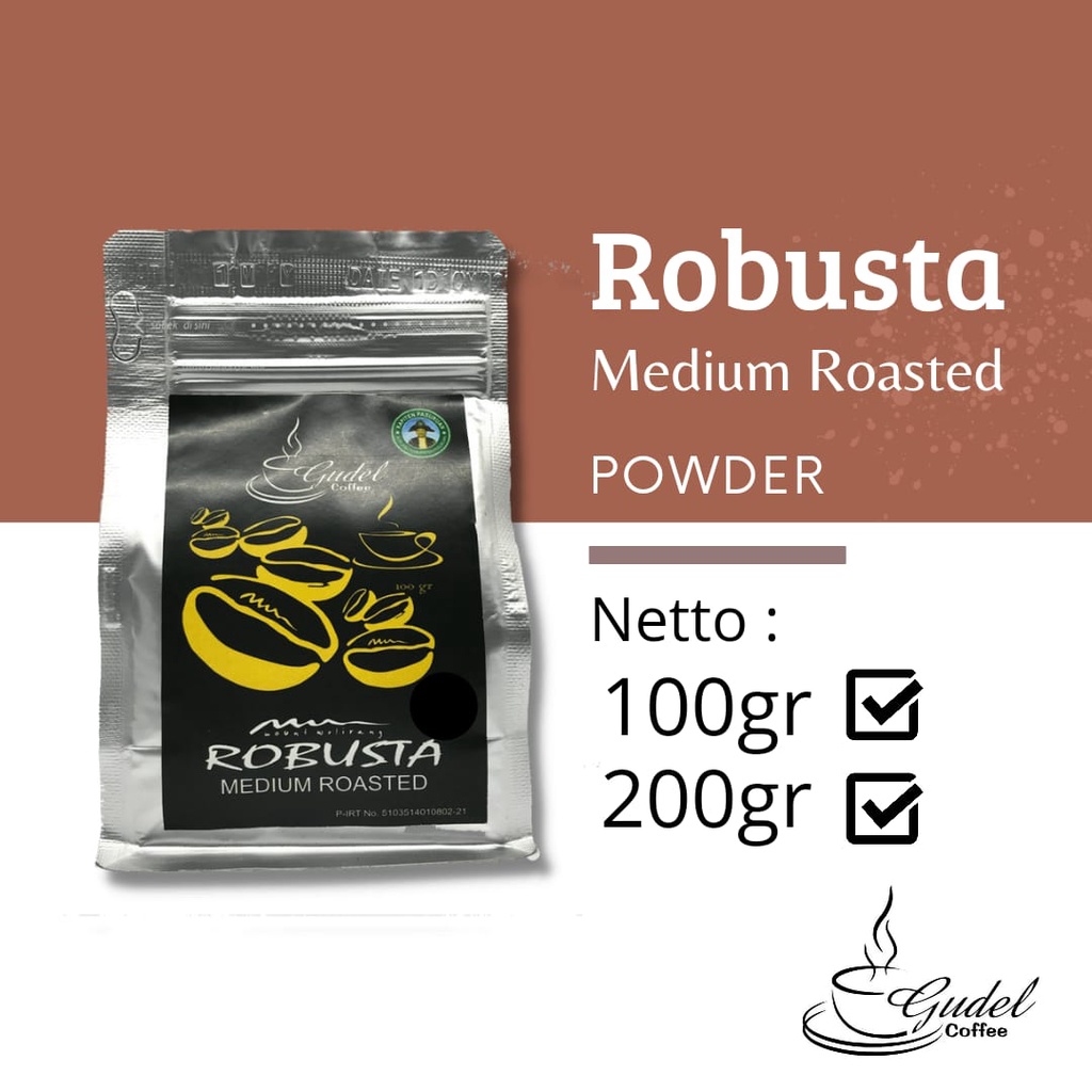 

BIJI KOPI BUBUK ROBUSTA MEDIUM ROASTED KAPITEN KHAS PASURUAN BROMO ROBUSTA COFFEE BEANS