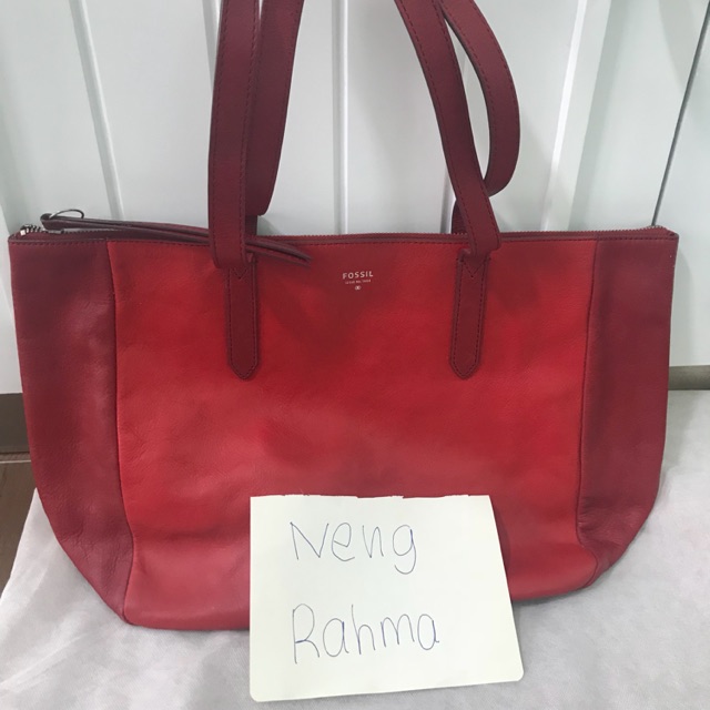 Tas Fossil Shopper preloved