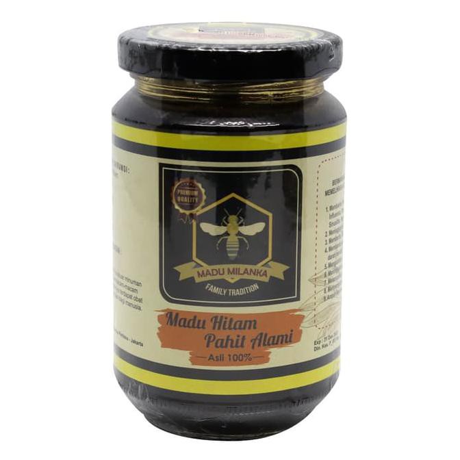 

Milanka - Madu Hitam Pahit Alami 400Gr - Madu Organik - Madu Kesehatan