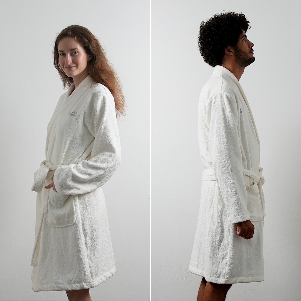 Classic Bathrobe / Kimono Handuk LAZY Sunday