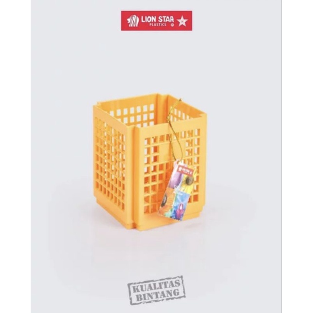 Lion Star T-19 Vivid Box (Segi) Tempat Sendok Tempat Pensil Stationery