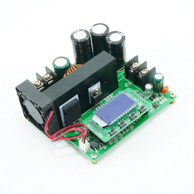 Boost Converter Regulator LCD Display Step Up Power Supply Module DC8V~60V to 10V~120V 900W 15A