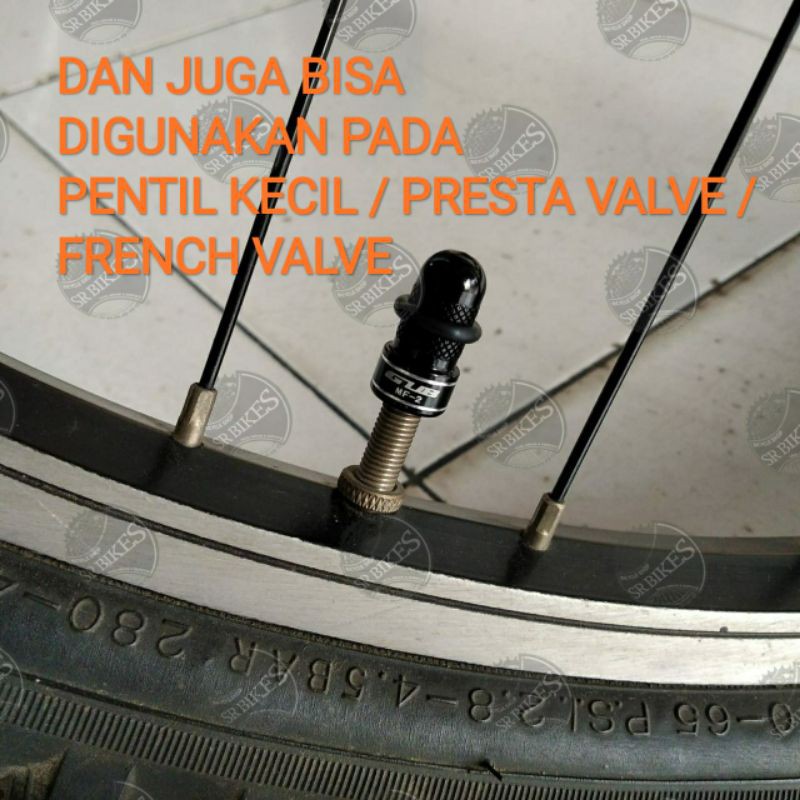 Tutup Pentil BISA AV PENTIL MOTOR &amp; FV PENTIL PRESTA. PREMIUM QUALITY (per 2 pcs)