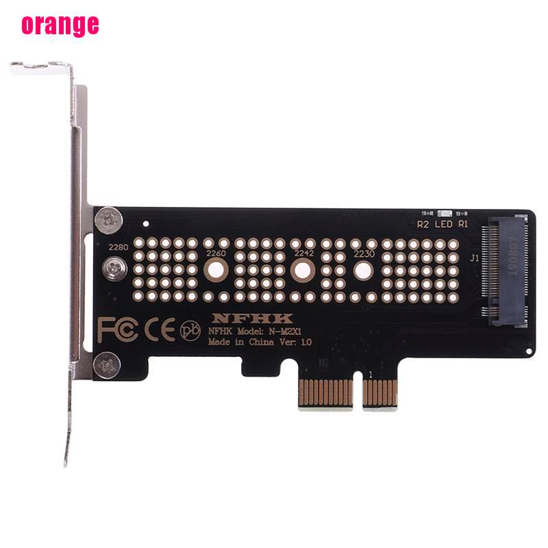 (Happy) Kartu Adapter Nvme Pcie M.2 Ngff Ssd Ke Pcie X1 Ke M.2 Dengan Bracket