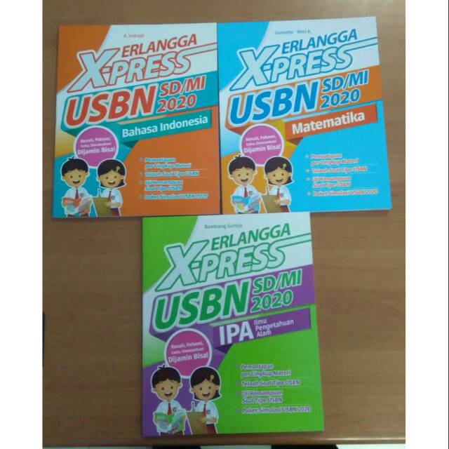 Buku Erlangga Xpress X Press Un Usbn Sd Mi 2020 Harga 1 Paket Dapat 3 Buku Ipa Bhs Indo Matematika Shopee Indonesia