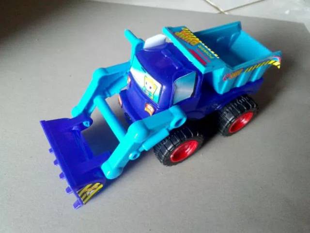 MAINAN MOBIL TRUK BULDOZER - TRUCK ANAK EDUKATIF - KENDARAAN EDUKASI