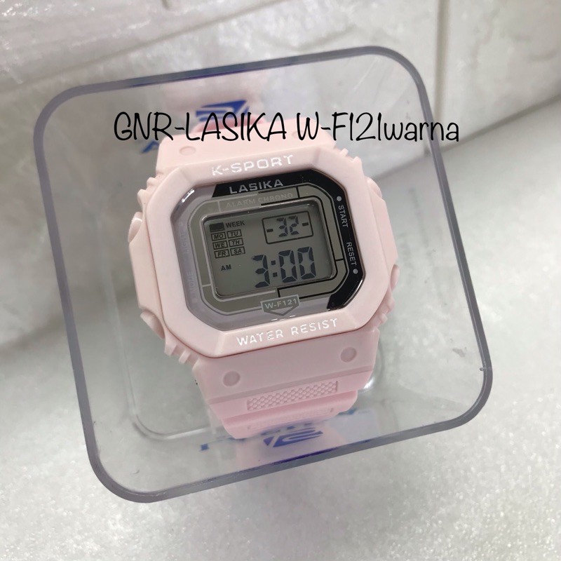 JAM TANGAN UNISEX(PRIA/WANITA) LASIKA DIGITAL SEGI EDISI WARNA