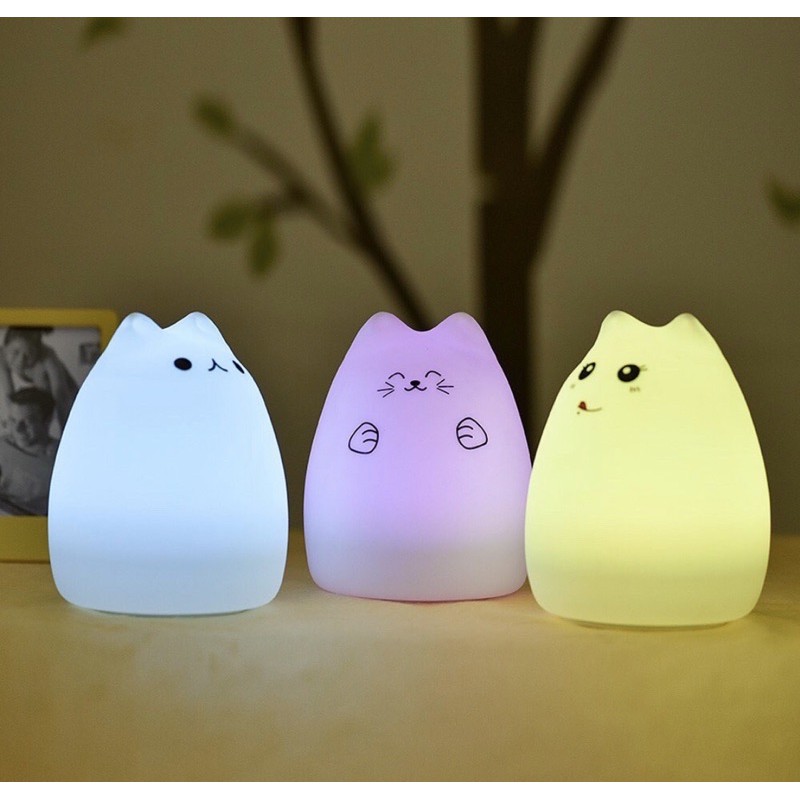 cat touch lamp / squishy cat / cat lamp