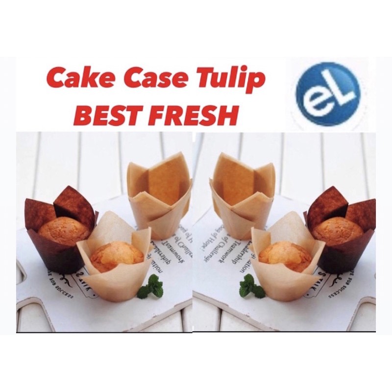 

Cup Bolu Kukus/ Cake Case TULIP Best Fresh