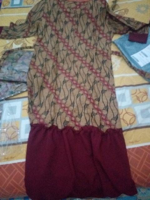 Maura Couple - Sania Ruffle Batik Couple Ori Ndoro Jowi Dnt Garansi Termurah Shopee -