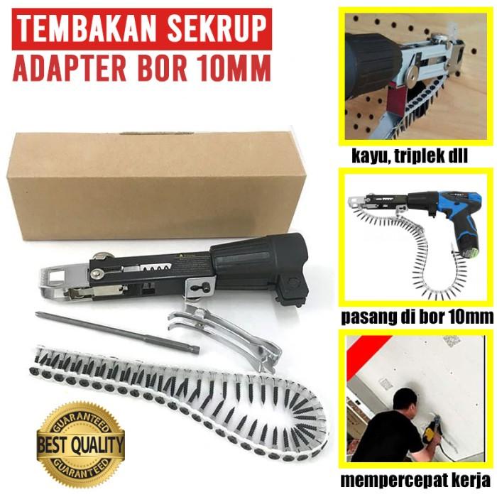 Screw Gun Adapter Tembakan sekrup otomatis Chain Screw