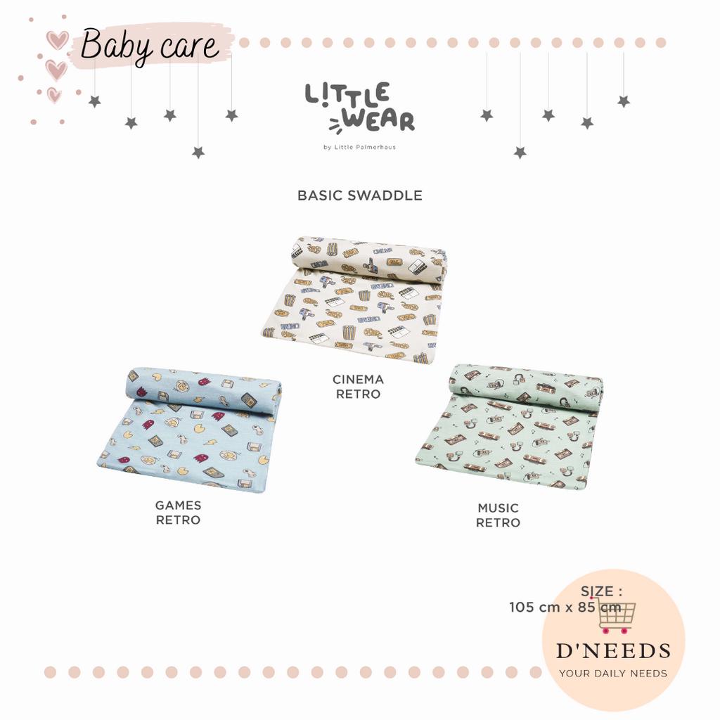 Little Palmerhaus - Little Wear Basic Swaddle (Retro Series)