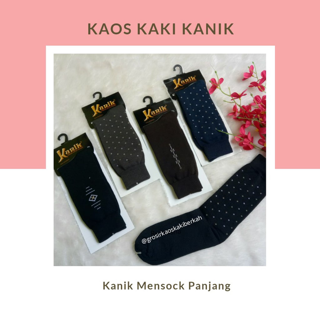 Kaos Kaki Casual Pria Kanik (jual perlusin)