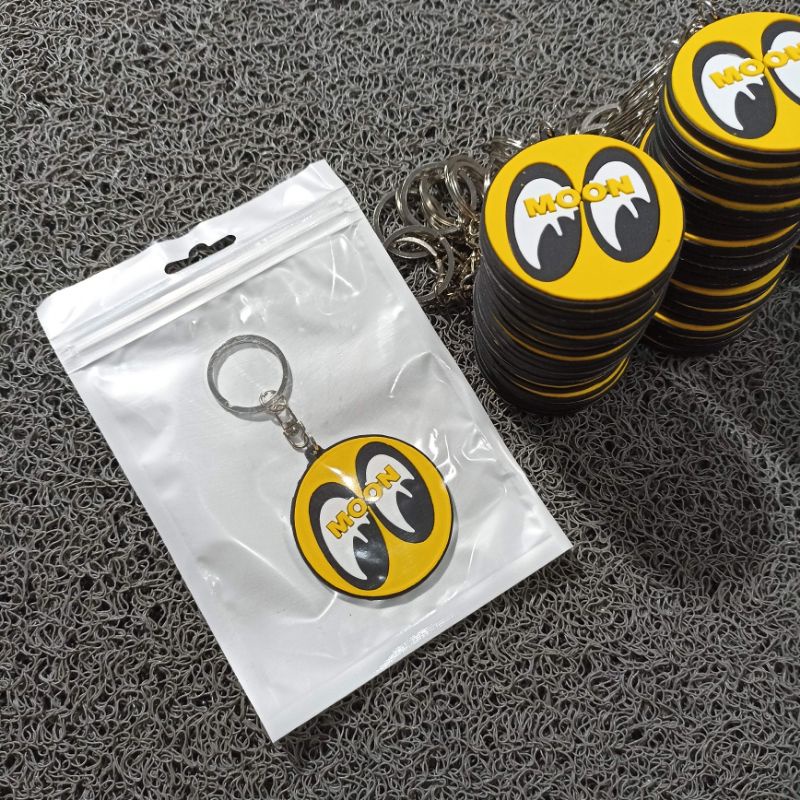 KEYCHAIN MOON EYES TERLARIS BEST QUALITY ( GROSIR )