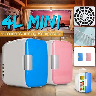 Kulkas Mini Rumah Mobil  Portable Skincare  4L | Car Refrigrator Cooler and Warmer