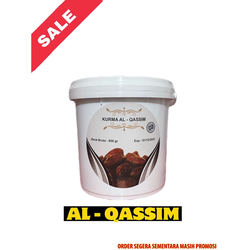 

KURMA AL QASSIM 500gr EMBER GROSIR KURMA EMBER AL-QASSIM kurma thinwall