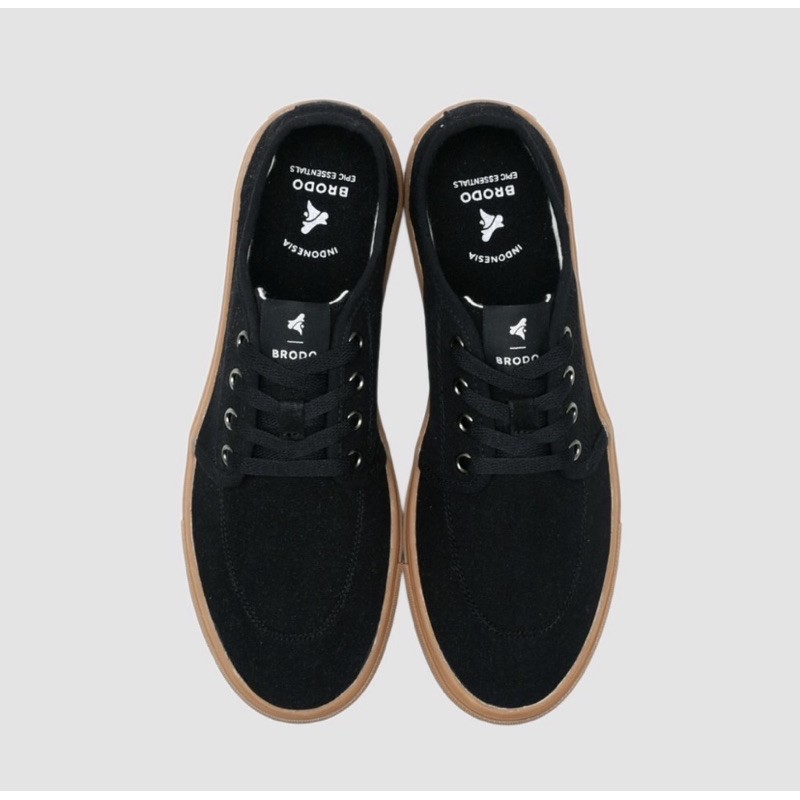 BRODO Sneakers Vantage Derby Black GS