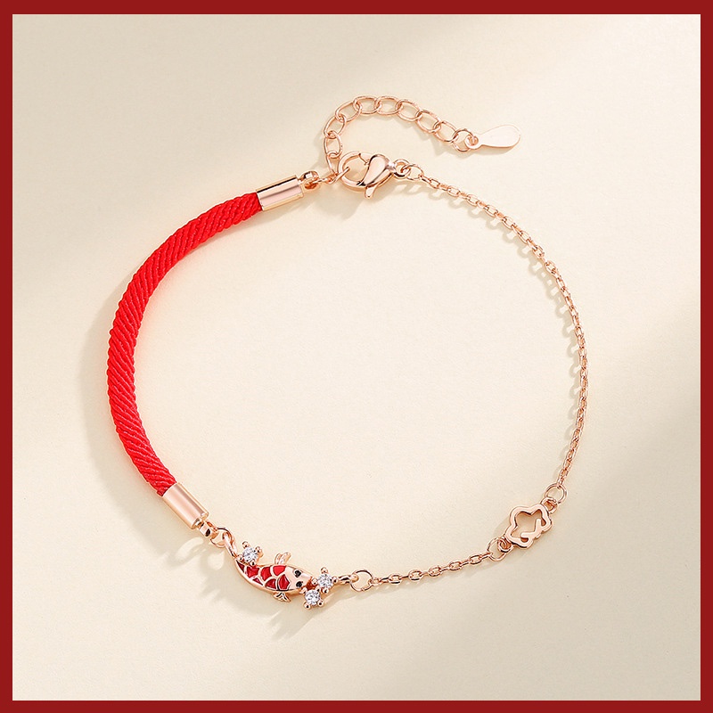 Gelang Tali Warna Merah Untuk Wanita