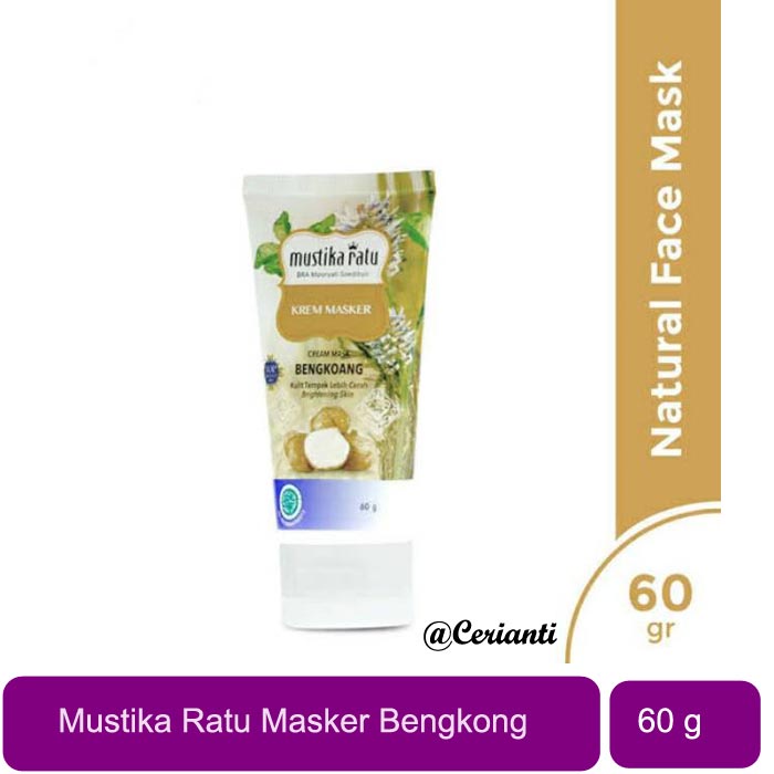 [Mustika Ratu] Brightening Bengkoang Krem Masker 60 gr_Cerianti