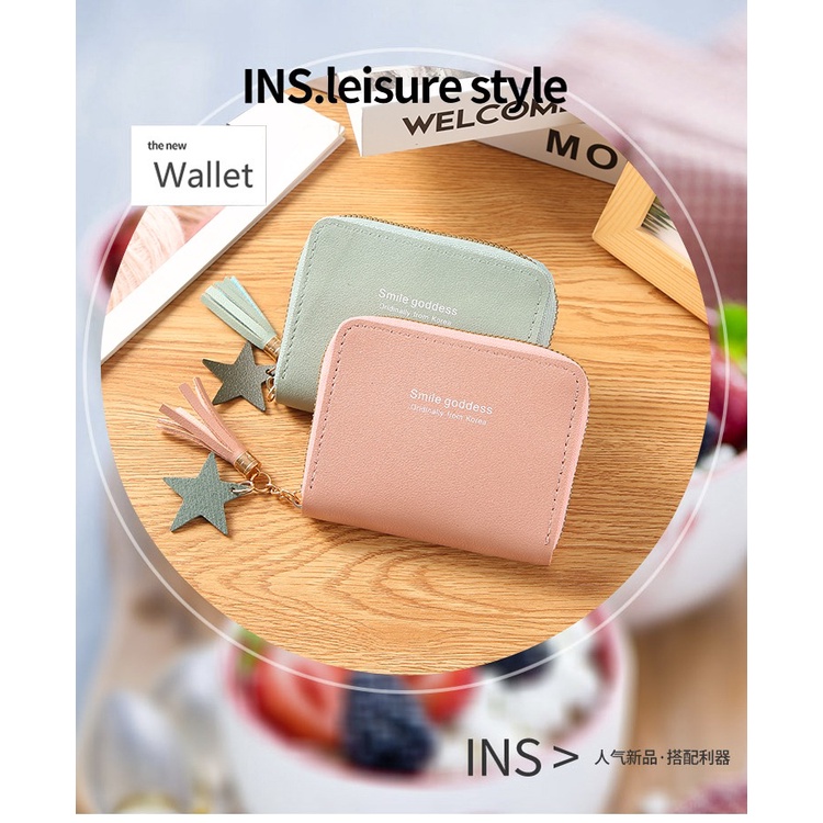 ♥DPS829♥D03 COD DOMPET WANITA DOVE MINI GRACE KOREAN FASHION TRENDY FASHION WALLET-5