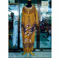 Daster batik HAP lengan panjang longdress batik daster ibu daster hamil busui oleh oleh jogja solo