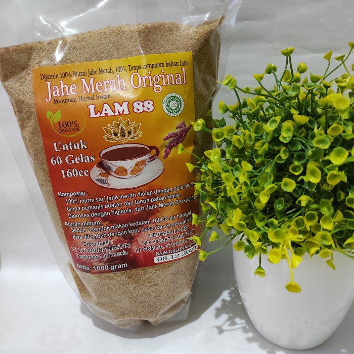 

tradisional-minuman- jahe merah original lam 88 , 1kg -minuman-tradisional.