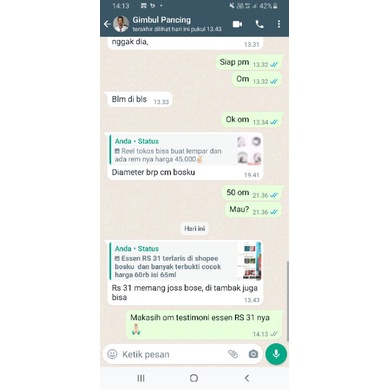 Umpan Pancing Essen RS 31 Aroma Gurih &amp; Amis Untuk Babon Ikan Mas