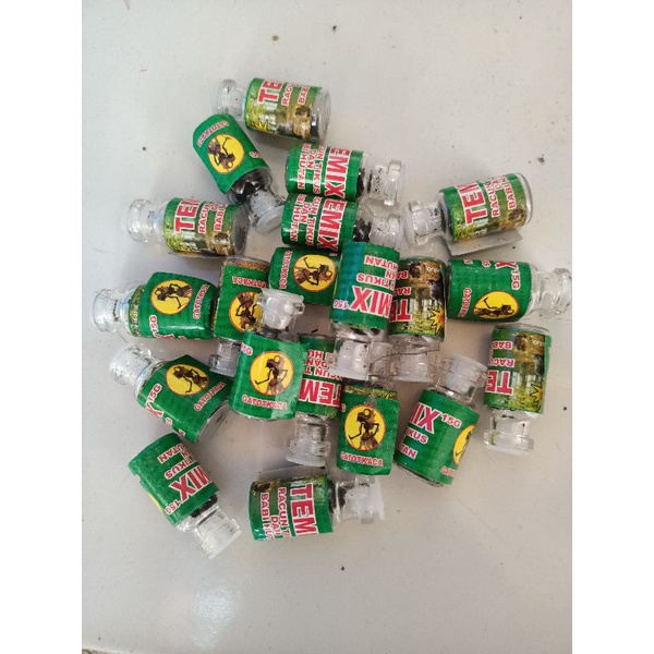 Temix 15G botol kaca Racun tikus dan celeng