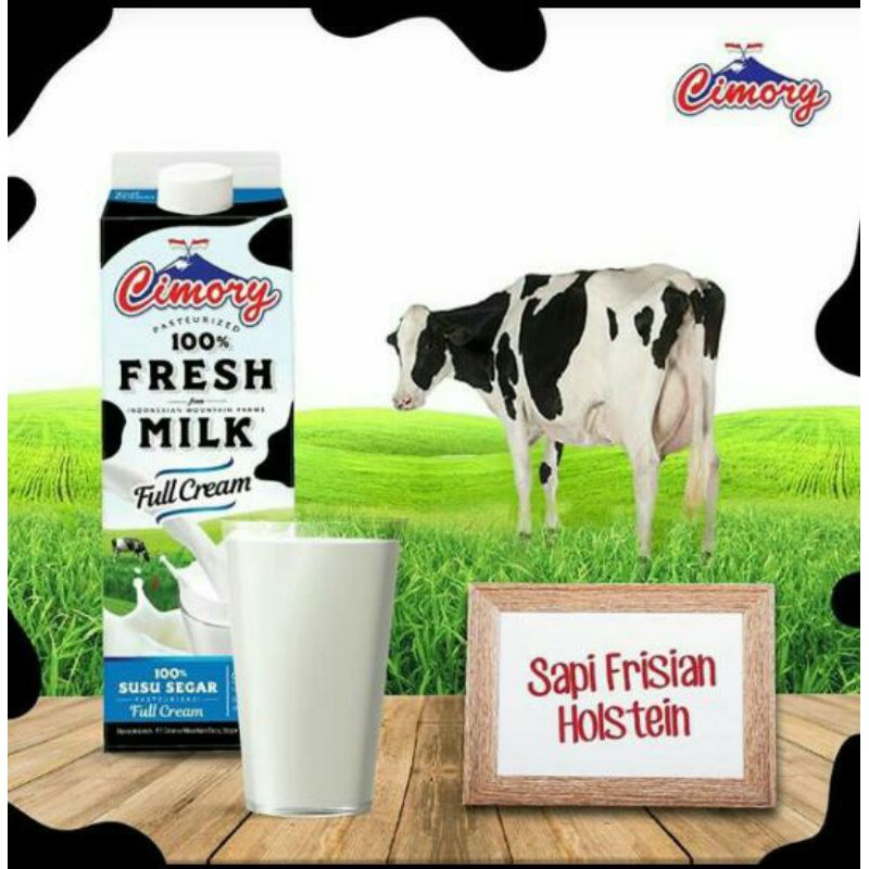 

Spesial Paket 12 pcs Cimory Fresh Milk 950ml Susu Segar Pasteurisasi