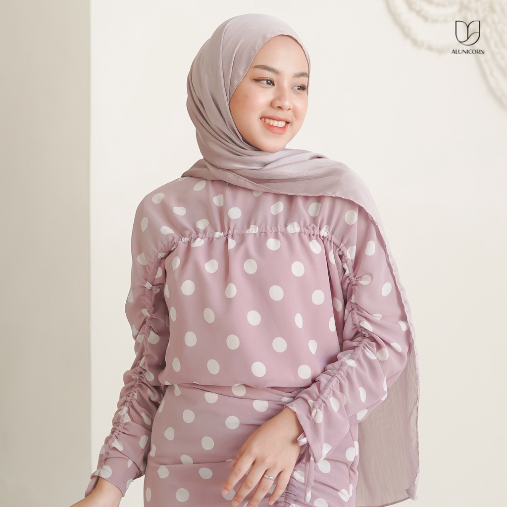 Alunicorn - Yerra Set - Blouse - Skirt-Blouse Candy