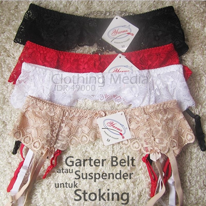 Sexy Garter Belt Untuk Stoking Suspender Lingerie Renda Kualitas Bagus