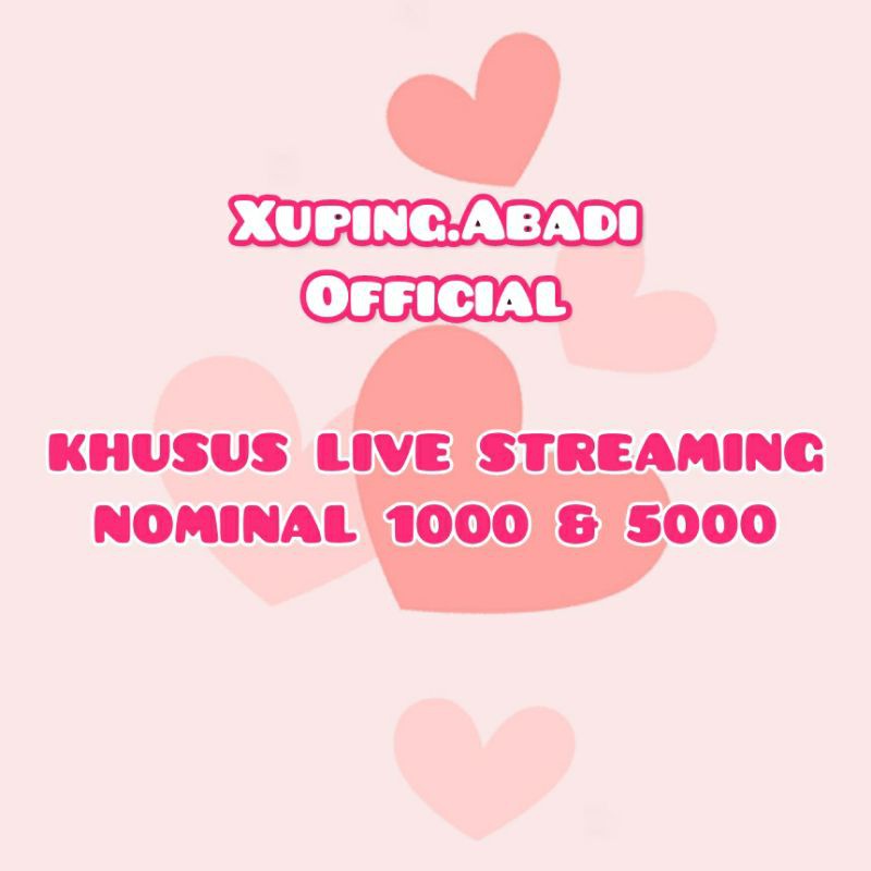 La Vienne - Khusus Live Streaming Nominal Rp 1000 - Kualitas Dijamin - Pasti Ketagihan