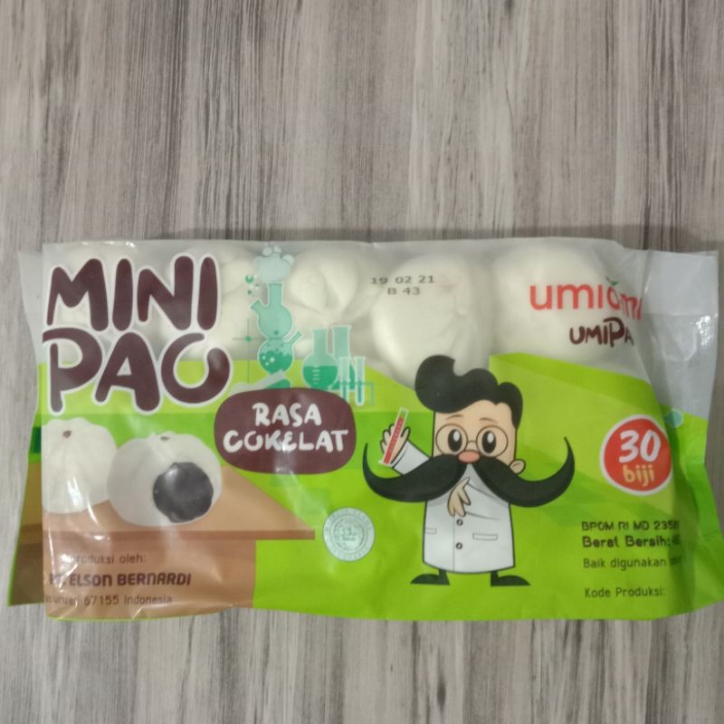 

Umiami Mini Pao/Mini Pau/Minipau/Minipao Rasa Coklat