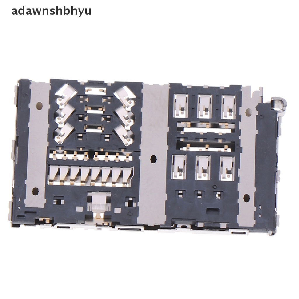 Konektor holder slot Pembaca Kartu Sim adawnshbhyu Untuk Soket lg G6 H870 LS993 VS988