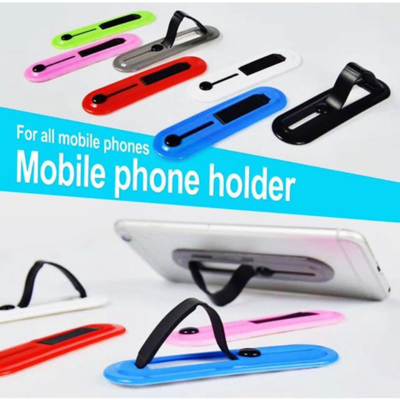 Jual Multi Band Finger Smart Grip Phone Holder Stand Universal Smart