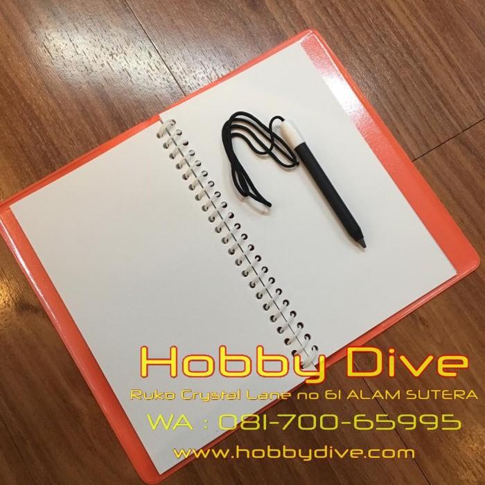 

Underwater Notebook With Pen Orange HD-018