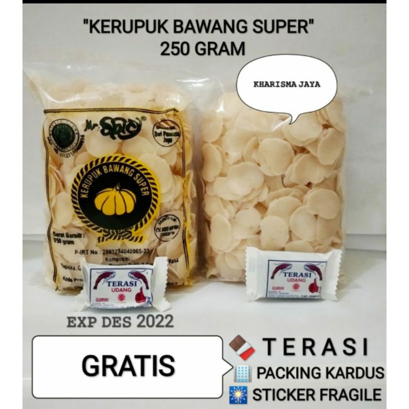 

Krupuk Bawang Super 250 gram