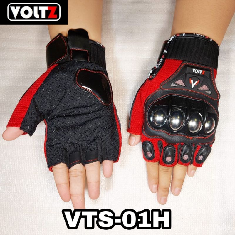 Sarung Tangan Voltz VTS01H Motor Half Finger Jari Pendek 01H VTS-01H Tactical VTS01F Panjang Layar Sentuh VTS01 Touch Screen