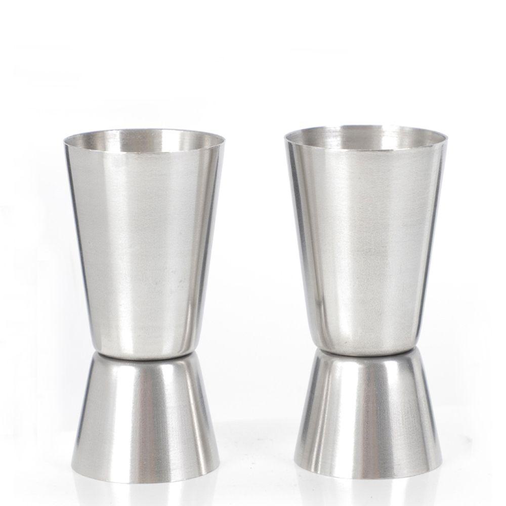 Gelas Ukur Nanas 25/50ml Dual Shot Stainless Steel Gadget Dapur Cocktail Mug