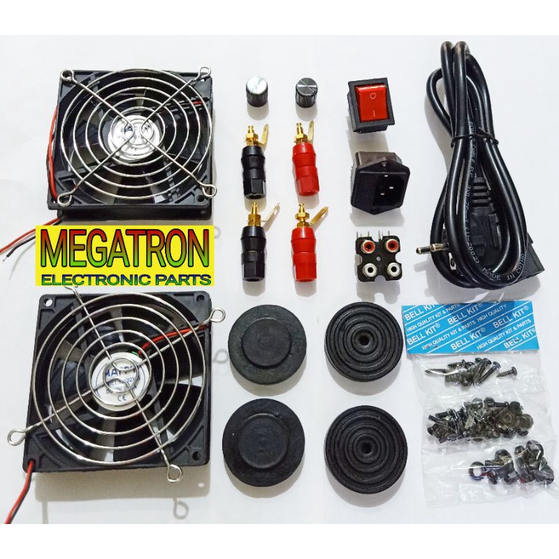 Aksesoris Perlengkapan Box Power Amplifier M-270/M-290/M-277 Bell