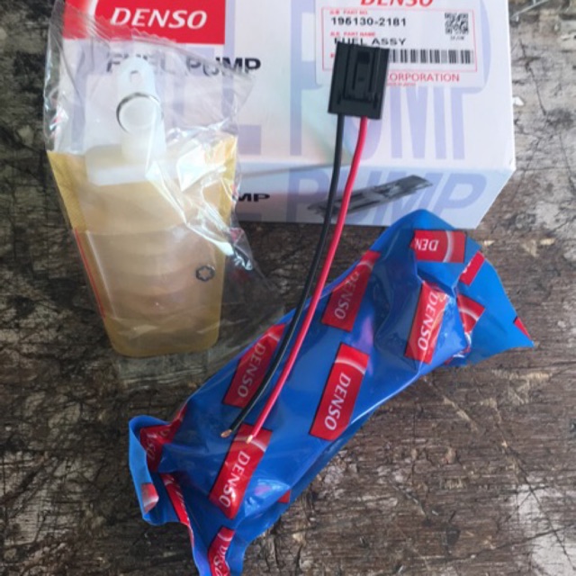 Fuel pump merk denso untuk mobil avanza , baleno , futura ,