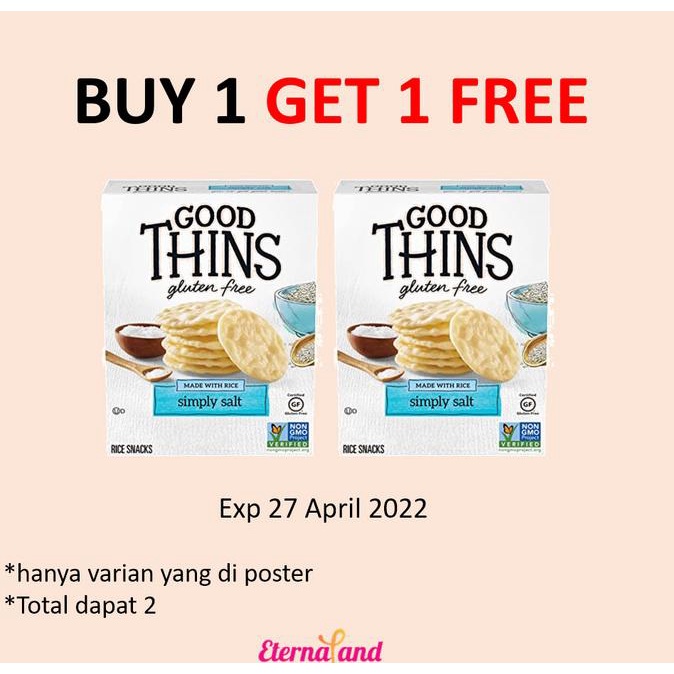 

Good Thins Rice Snack Crackers - Healthy Snack Impor Usa